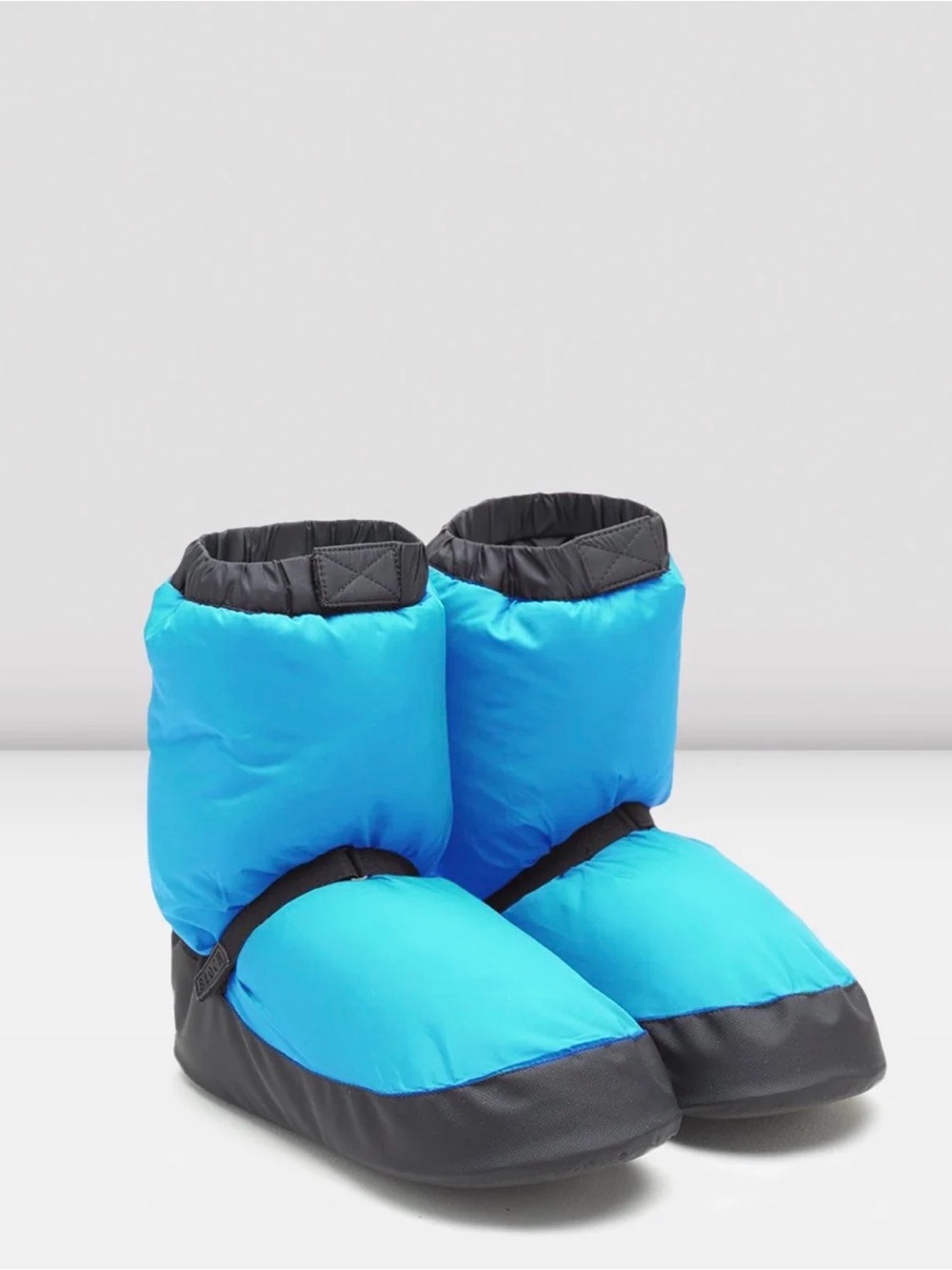 XL Bloch Kids Bright Blue Dance Warm Up Booties